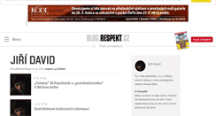 Desktop Screenshot of david.blog.respekt.cz