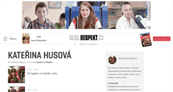 Desktop Screenshot of husova.blog.respekt.cz