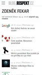 Mobile Screenshot of fekar.blog.respekt.cz